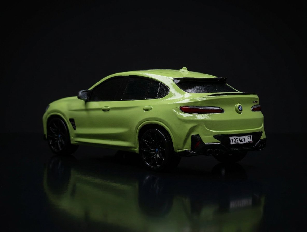 BMW X4 M Competition — модель автомобиля на заказ по фотографиям владельца