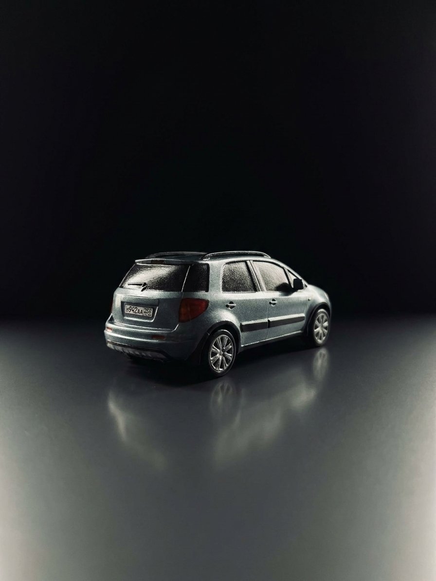 Suzuki SX4 — масштабная модель по фото заказчика, 3D-печать